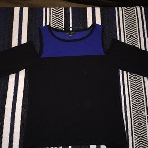 Cable & gauge blouse